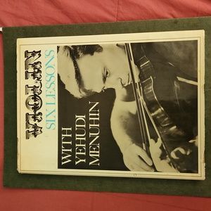 Vintage Book VIOLIN Six Lessons w YEHUDI MENUHIN